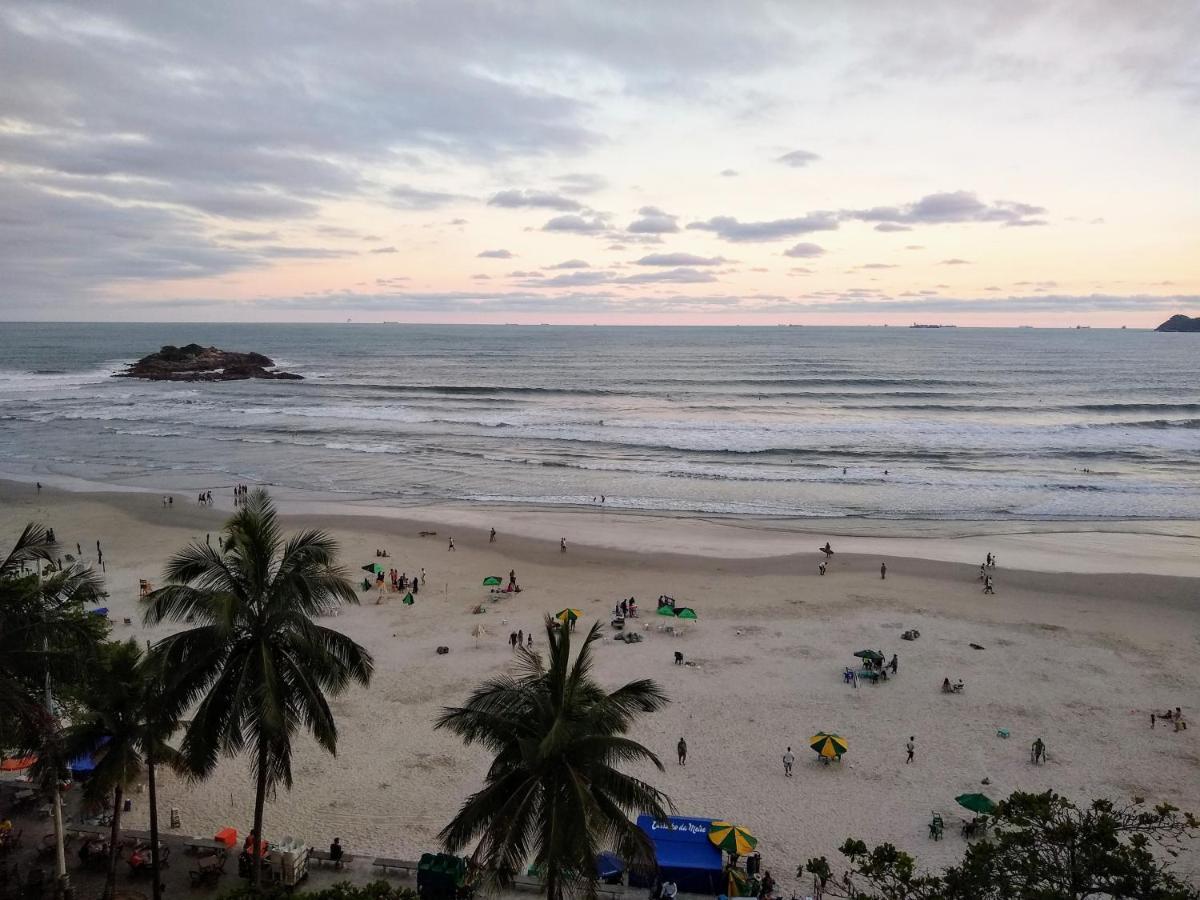 Apartamento Frente Ao Mar Lägenhet Guarujá Exteriör bild